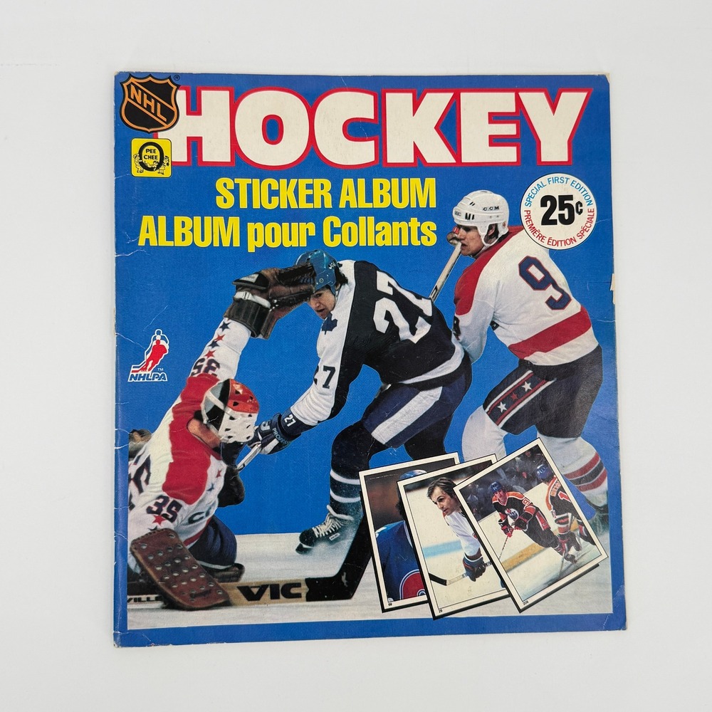O-Pee-Chee 1981-82 NHL Hockey Sticker Album 98% Complete Wayne Gretzky Vintage